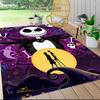 1pc The Nightmare Before Christmas Carpet Area Rug, Bedroom, and Playroom - Durable, Stain-Resistant, and Easy To Clean, Living Room, Laundr