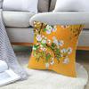 Ins Plant Flower Pillow Digital Printing Car Sofa Cushion Cover Shopee Home Soft Furnishings