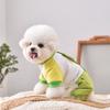 Dog Down Jacket Winter Warm Pet Overalls Small Medium Dog Puppy Snow Suit Green Yorkshire Clothing Windproof Pet Windbreaker