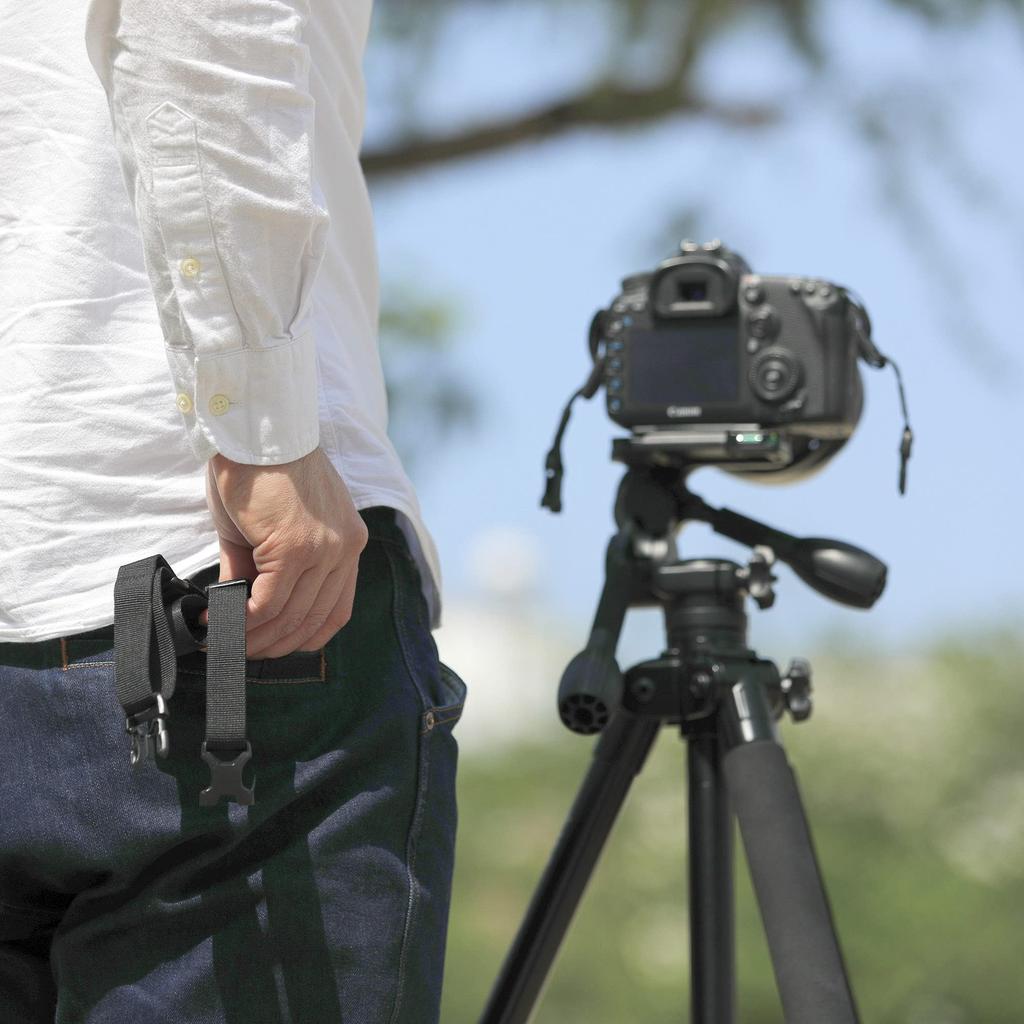 Attachment Strap Base AZ Camera Strap Easy To Attach and Remove Black Free Size [Hakuba] GW-PRO AMZKST-GWAT-BS