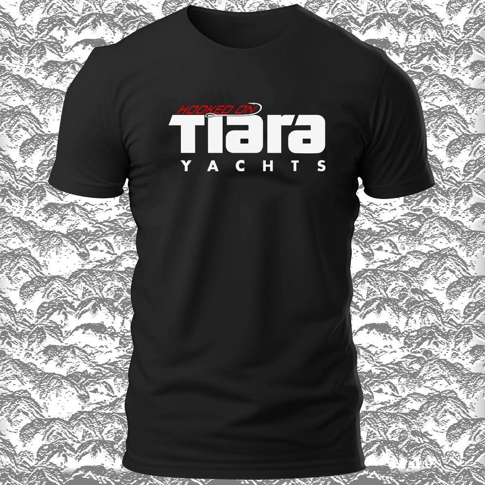 Tiara Yachts Logo Men s T-Shirt Funny Size S-5XL Made in USA Unisex T-Shirt L