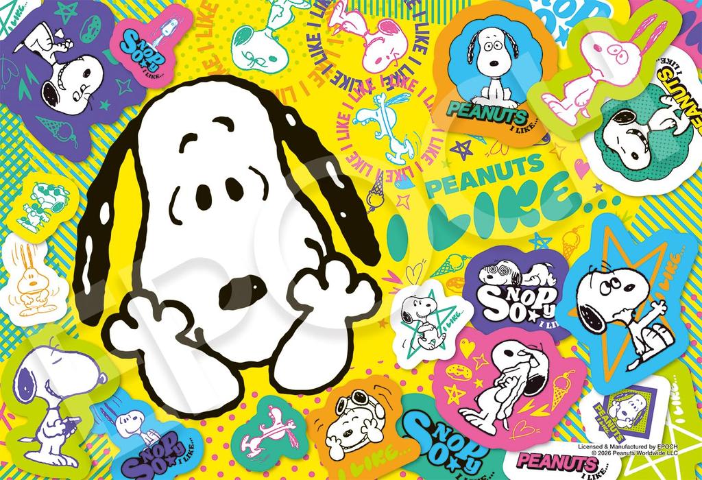 Epoch Jigsaw Puzzle PEANUTS I X 38 Includes and Point 300-piece LIKE… (26 Cm) 28-226s. Glue, Spatula, Voucher.