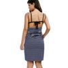 Sexy Beach Skirt Wrap Skirt Vacation Skirt Striped Suspender Dress
