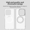 For OPPO A40m Case Cover OPPO A40m Capas Shockproof Armor Transparent Wireless Charging Annular Magnetic Matte Fundas OPPO A40m