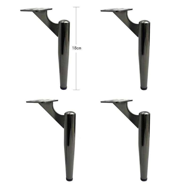 

4pcs 18cm Light Luxury Iron Metal Sofa Furniture Feet Sofa TV Cabinet Tea Table Support Feet Hardware Feet Replacement Legs