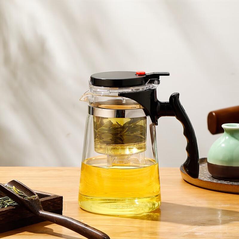 Fuguang Heat-Resistant Glass Teapot with Tea Infuser