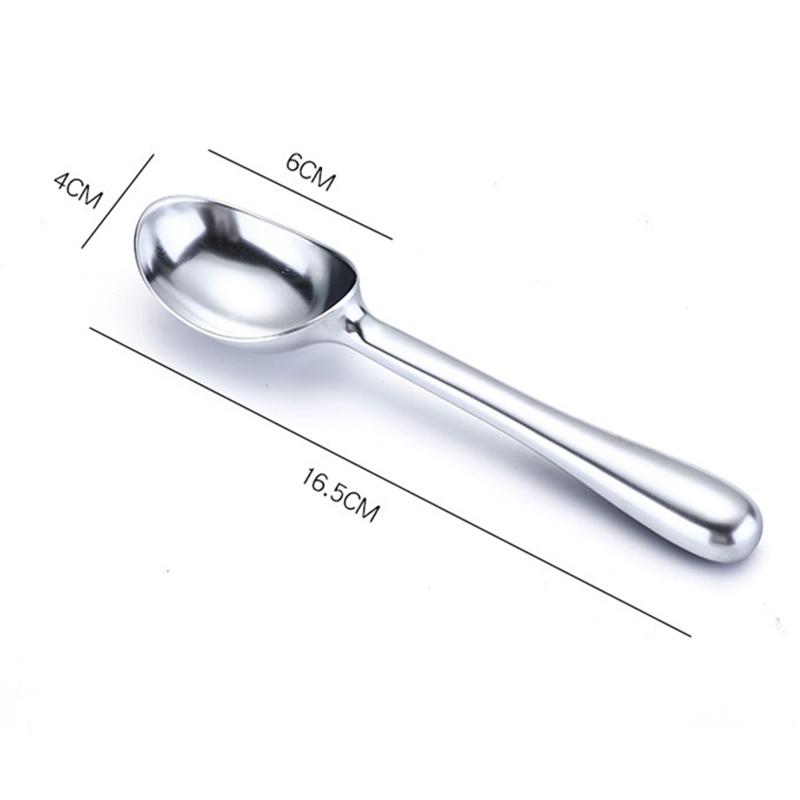 

Nonstick Anti-Freeze Ice Cream Scoop Stacks Stainless Steel Ice Cream Digger Fruit Ice Ball Maker Kitchen Gadgets M чорний