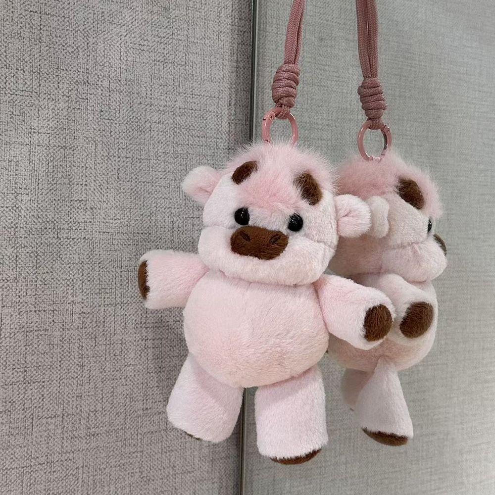 Running Design Plush Keychain Wiggly Design Stuffed Keychain Fun Plush Keyring  For Adults