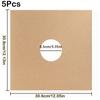 New 7/10/12 Inch Vinyl Record LP Jackets Kraft Paper Brown Cardboard Vinyl Record Covers Blank Album Jackets