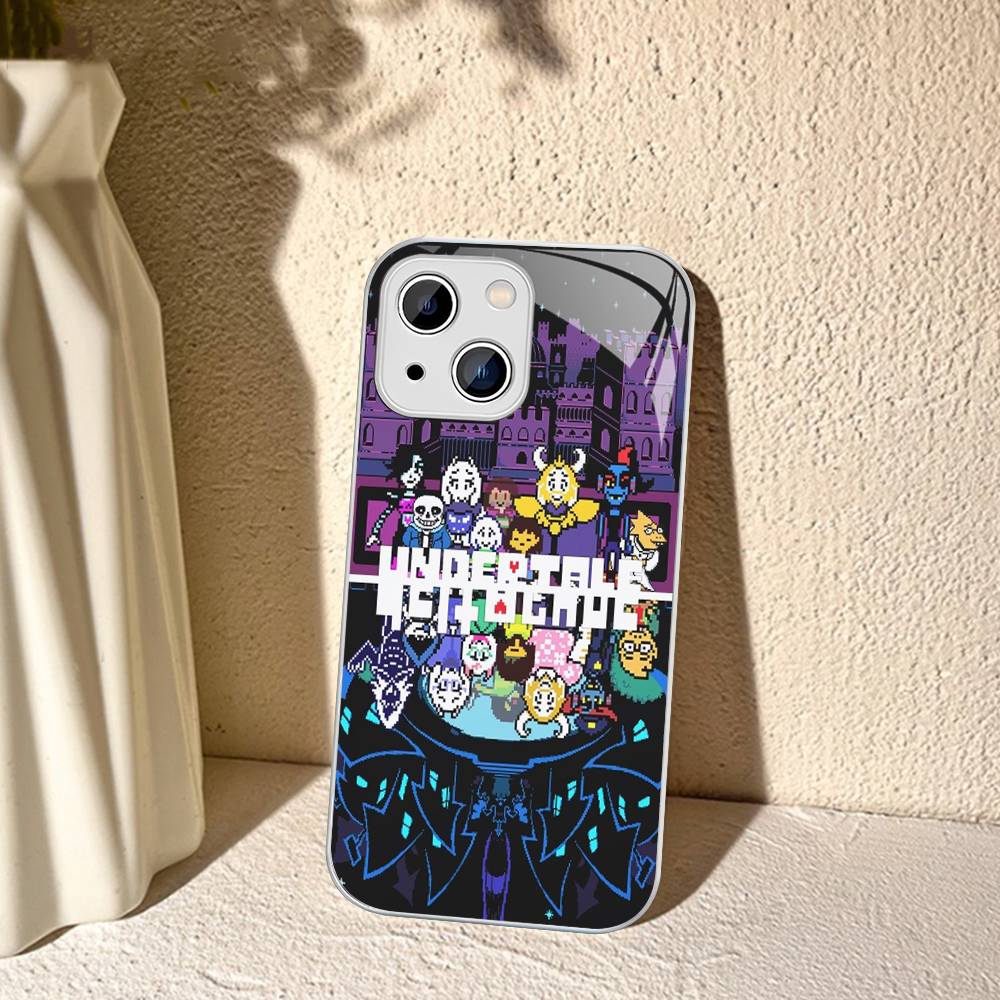 U-Undertale For IPhone 14 13 12 Mini 11 Pro XS Max X XR 14 Plus Tempered Glass Cover
