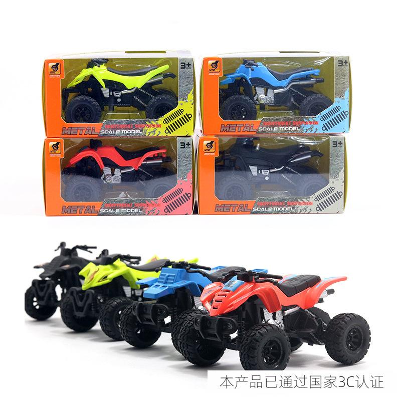 Simulation Beach Four-wheel Off-road Big Foot Motorcycle Alloy Model Children's Toy Car Boy Gift