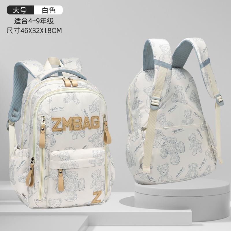 Fashion Graffiti Backpack Men's and Women's Leisure Travel Large Capacity Backpack Versatile Middle School High School University