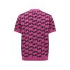 Anew Golf Men Sm Logo Pattern Short Sleeve Sweater_Hp
