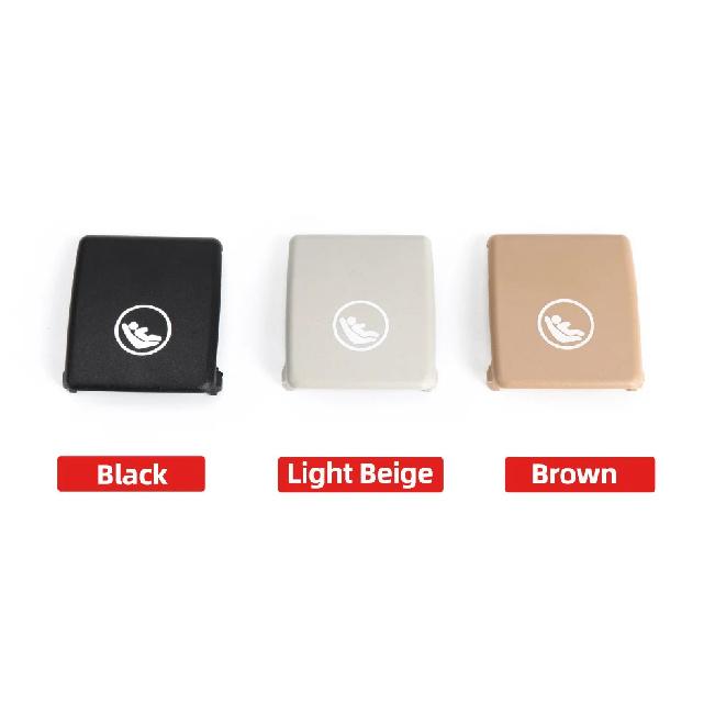 Car Rear Child Seat Fixing ISOFix Cover Hook ISOFIX Cover Child Restraint Switch For Volvo V60 V90 XC40 XC60 S60 S90