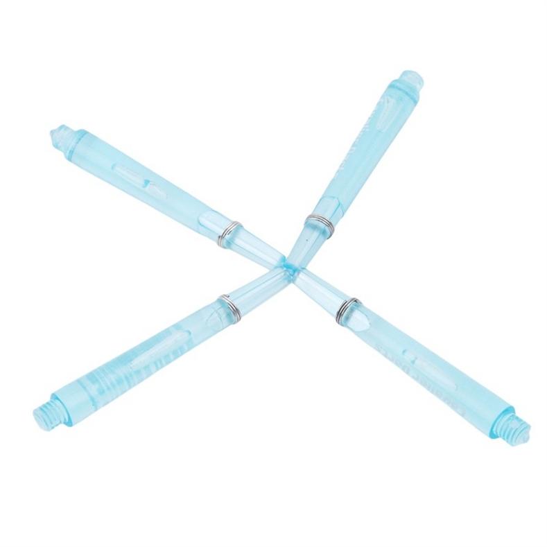 12 Pieces Clear Dart Shaft Color Frosted Rod Knight Darts