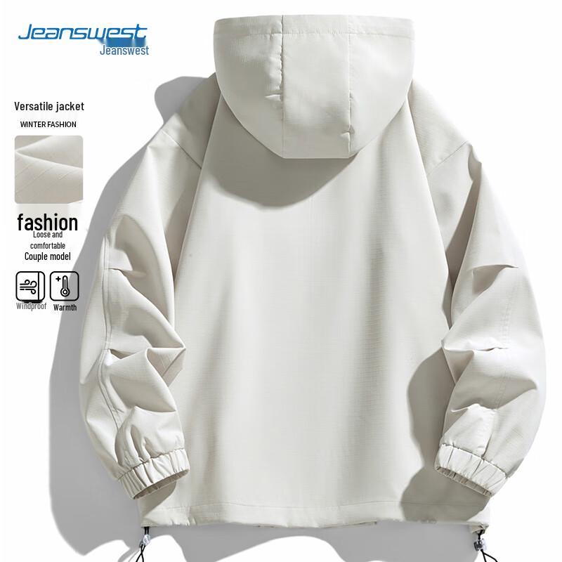 Jeanswest Unisex Outdoor Windproof Hooded Jacket