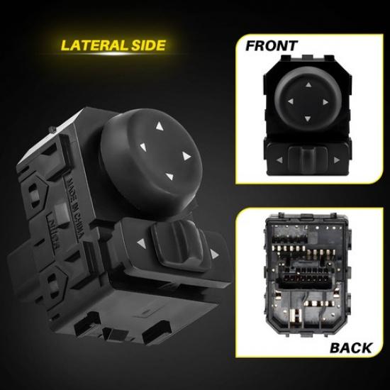 Power Mirror Control Switch 25570-3TB1A Left Side For 2015- Nissan Rogue