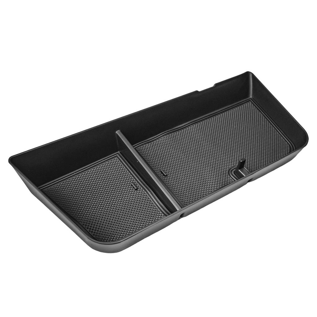 Center Console Dashboard Storage Box for 2025 Chevy Suburban Tahoe Dash Board Storage Organizer Tray Behind Screen 17.7-inch Box