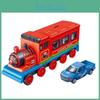 Children Inertia Train Toy With Foldable Components For Toddler Development And Play