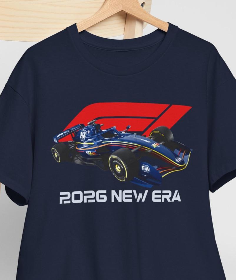 F1 2026 Машина Формула 1 Новая Эра Любитель Автоспорта Фанаты Симрейсинга Подарок Футболка S