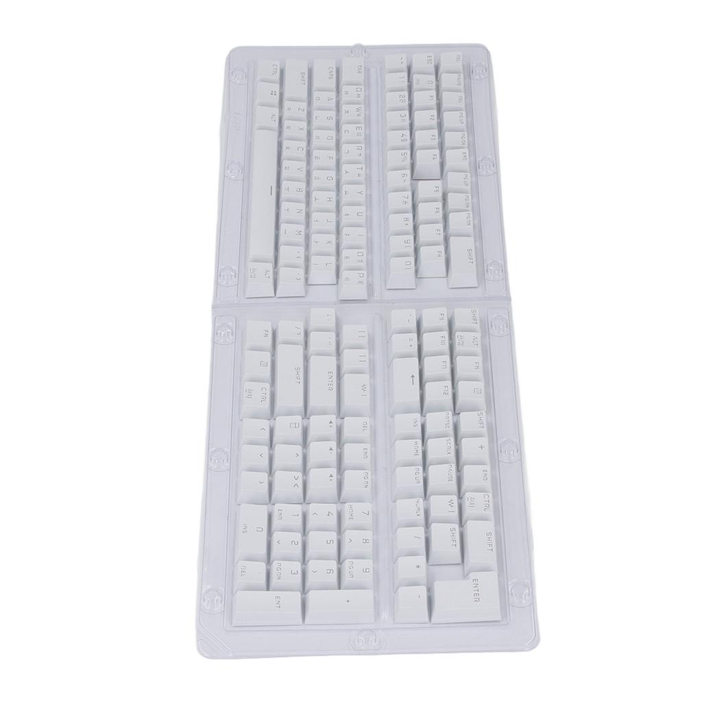 132 Keys Korean Keycaps OEM Height Keycap Replacement for 61 62 64 68 72 75 84 87 88 98 100 104 108 Mechanical Keyboard