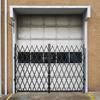 Double Folding Security Gate Folding Door Gate 5' H X 10' W Scissor Gate