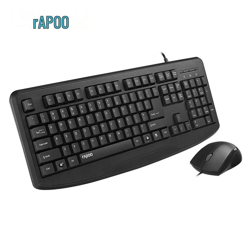 Rapoo NX1720 Wired Optical Keyboard and Mouse Combo