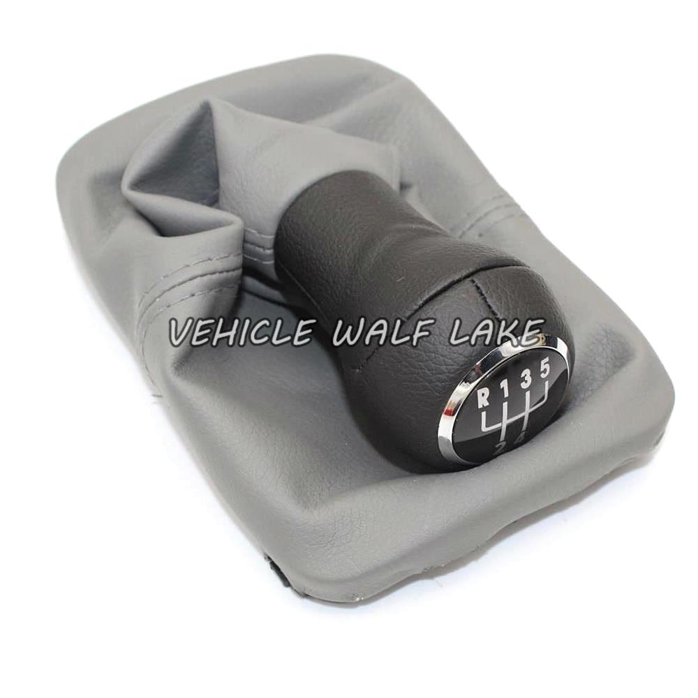 For VW Beetle 1998 1999 2000 2001 2002 2003 2004 2005 2006 2007 2008 2009 2010 New 5 Speed Gear Stick Shift Knob PU Leather Boot