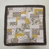 Women's Ethnic Style Leopard Print Scarf - Cotton Linen Silk Blend, Cashew Print, Autumn Accessory