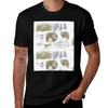Thylacine Journal T-Shirt Novelty Print Casual Tee Shirt