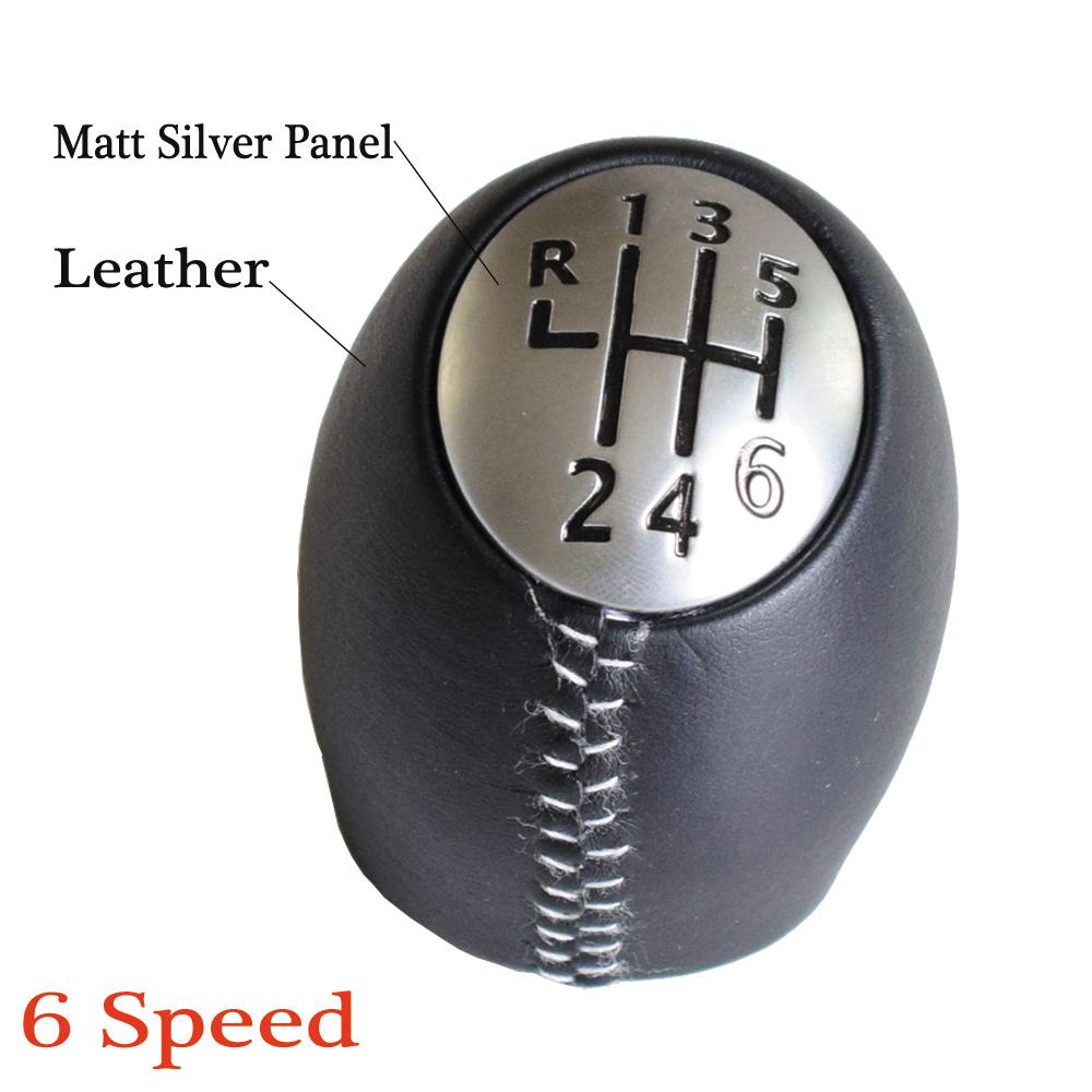 6 Speed Manual Car Styling Gear Shift Knob For Renault MEGANE SCENIC LAGUNA ESPACE MASTER VAUXHAL OPEL MOVANO VIVARO