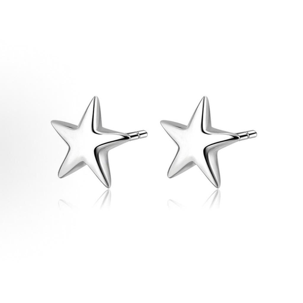 Earstuds, Female Stars, Simple Personality, Fashionable Pentagram, Cute Temperament, Trendy and Explosive Style