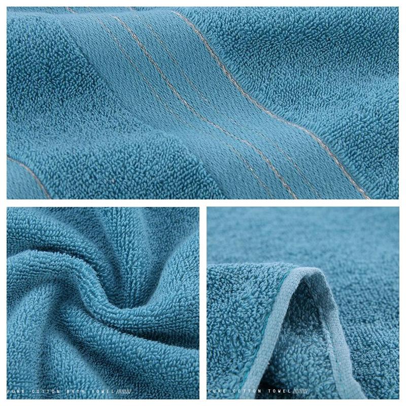 Pure Cotton Household Thickened Absorbent Face Towel for SPA Home Sport Hotel Towel Home Bathroom Supplies