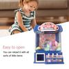 Doll Grabber Machine Cool Light Music Electric Eggshell Grabber Game Toy for Party