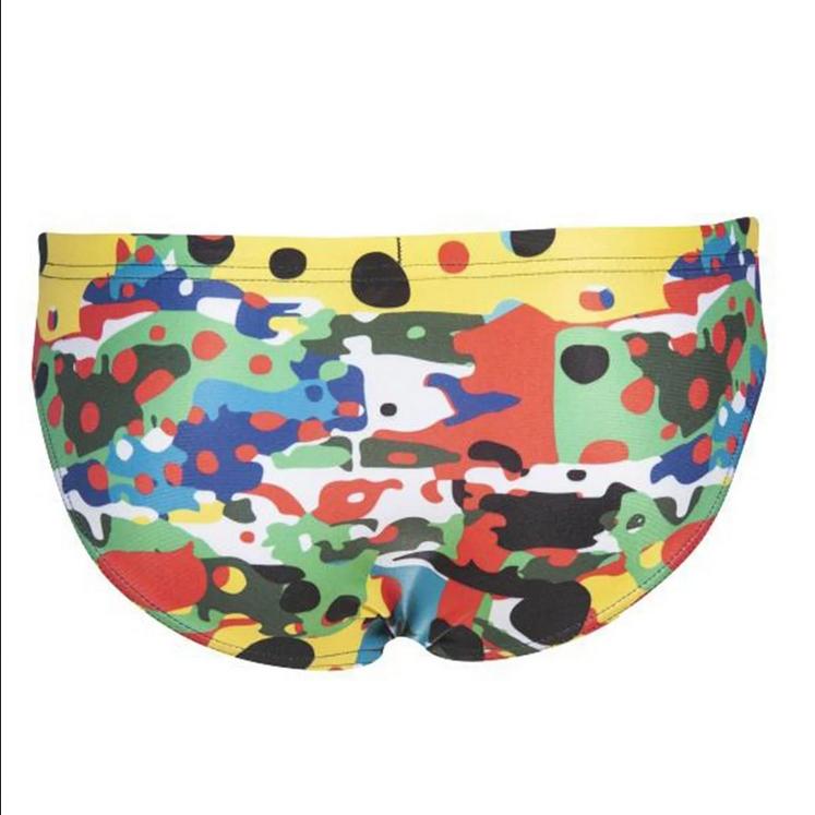 H1465 ARENA CAMOUFLAGE JR BRIEF BOY'S SWIMWEAR 128cm