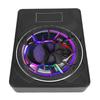 Subwoofer para Coche Alimentado Debajo del Asiento de 10 Pulgadas 800W Super Delgado Amplificador Incorporado Control Remoto Subwoofer Activo para Coche para