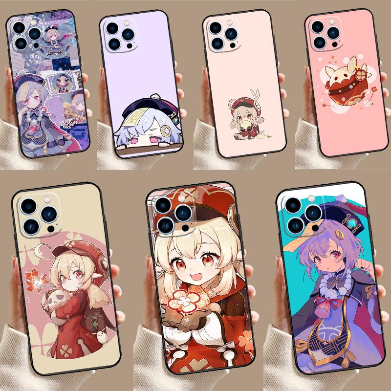 Qiqi Klee Genshin Impact Hoesje Voor Honor 200 Pro 400 50 70 90 X9a X9b X9c X9d X8b X8c Win Magic 7 Lite 5 6 8 Pro Cover