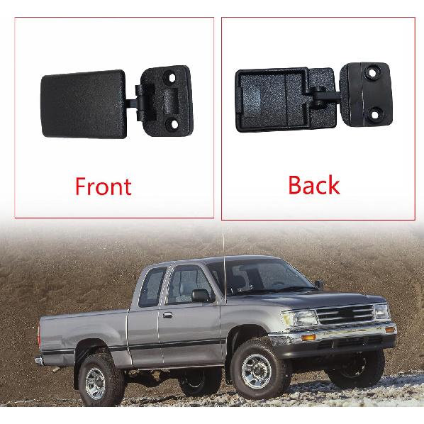 GXARTS Rear Sliding Window Lock Latch Replace 69370-35010 Compatible with 1995-2000 Toyota Tacoma 1989-1995 Pickup 1992-2005 Hilux 1993-1998 T100
