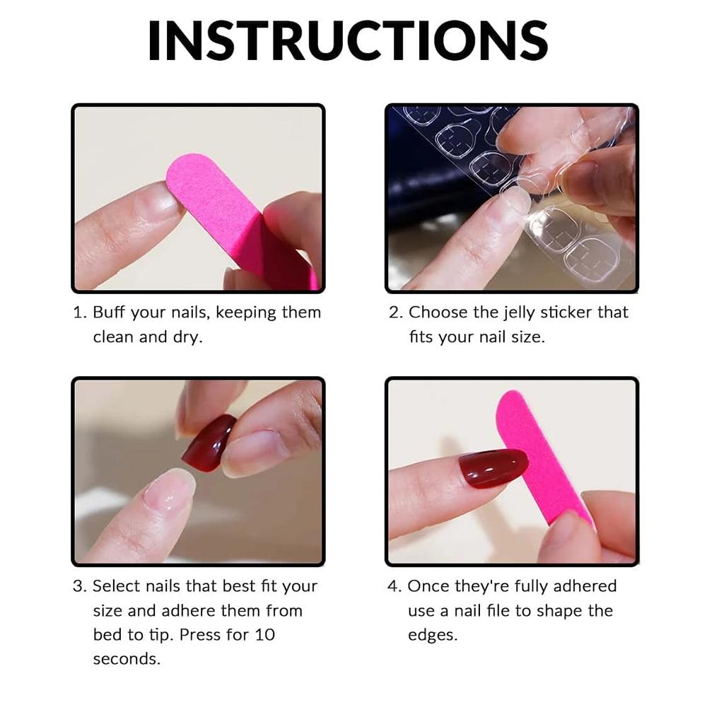 24 STÜCK Mittel- bis Langlängen-Nagelkunst mit glitzernden herzförmigen künstlichen Nagelstücken, tragbare Nagelkunststücke für süße Mädchen