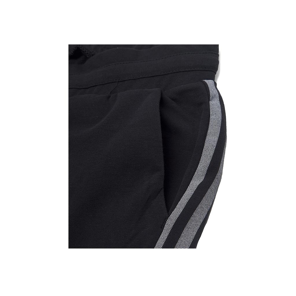 Adidas Lifestyle Casual Series Simple Fashion Logo Striped Pants Women Bottoms Black BK5458