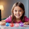 Fidget Toys for Kids - Slow Rise Glitter Gel Stress Balls for Adults Pack of 5, Malt Sugar Stress Balls Sensory Squishy Squeeze Balls for Anxiety Reli