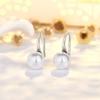 925 Sterling Silver Cross Stud Earrings For Women High Quality Exquisite Student Girlfriend Jewelry Accessories Heart GiftGood product