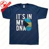 Its in My DNA Bahamas Flag Fingerprint Graphic T Shirts Summer Woman Man Patriotism High Quality Cotton T Shirts Ropa Hombre
