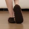 Anti-slip Winter Floor Socks Knitted Fleece Sleeping Socks Fashion Thicken Plush Socks  Women