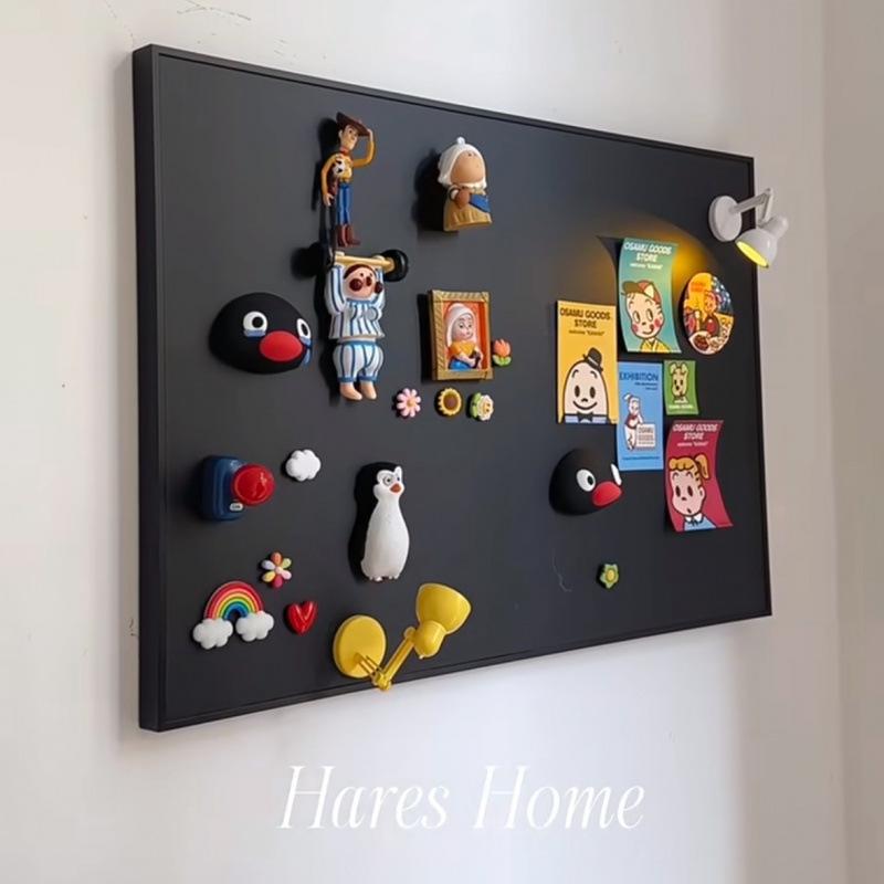 Magnetische Kreidetafel Dekorative Abdeckung für Zählerkasten und Kühlschrank