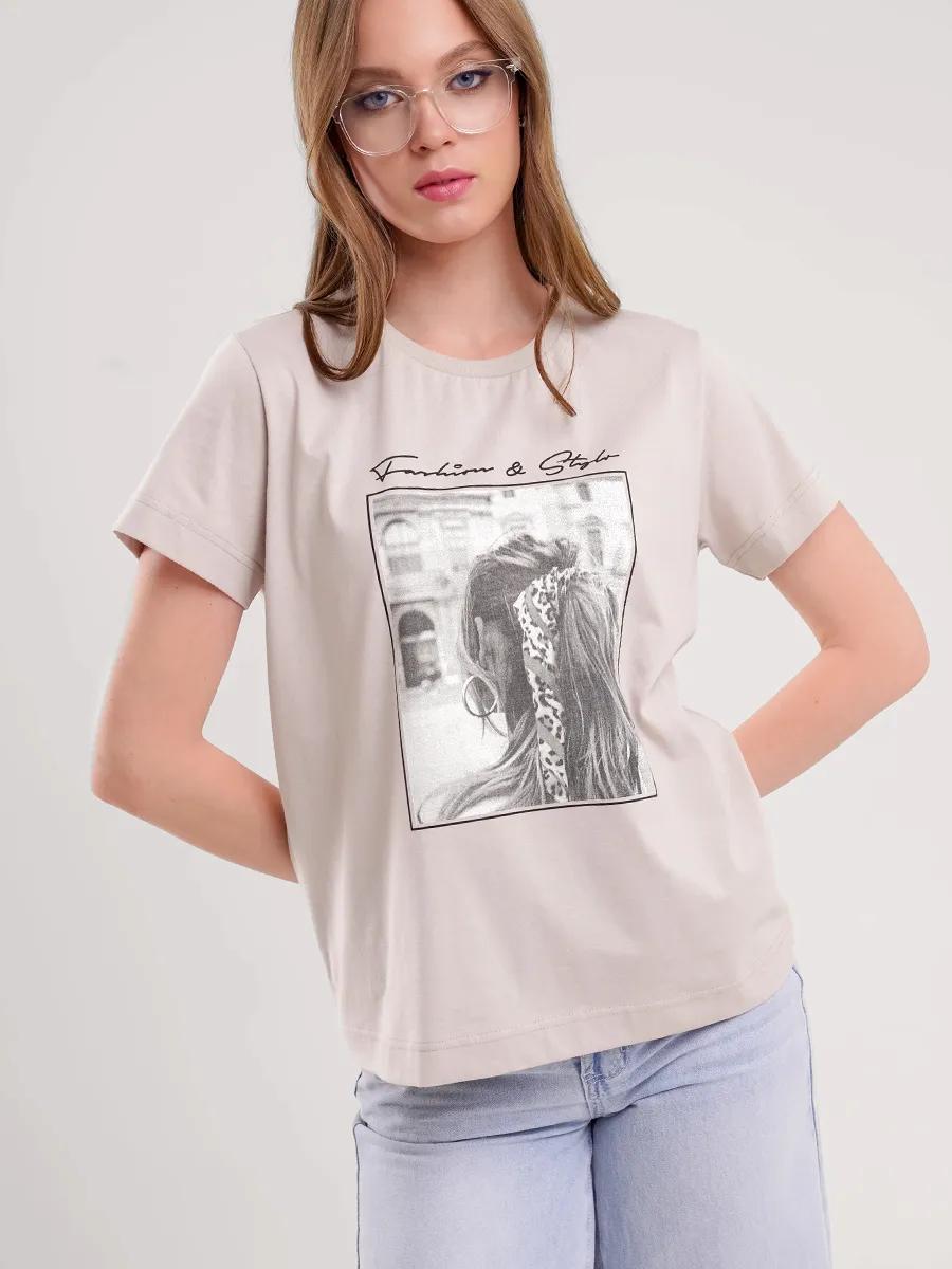 Men s black unisex T-shirt with Christian print S