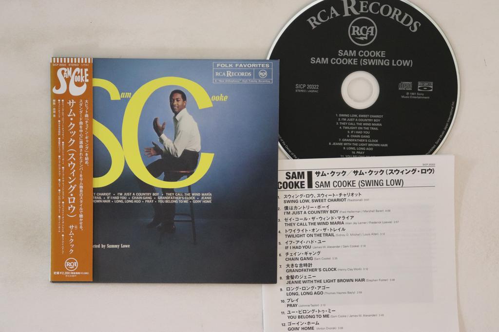 CD SAM COOKE - Sam Cooke (Swing Low) SICP20322 RCA 2012 Japan Obi Soul/Funk Used