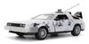 Kyosho Jada Toys Hollywood Rides Back To the Future Series Scale Back To the Future I Time Machine Frozen Version with Complete Figure JADA36145 1/24