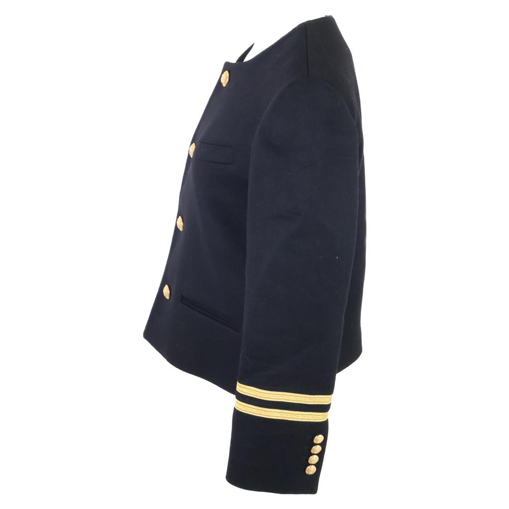 Celine [Good condition/Domestic Regular/22 Year Made] 2V75F6700 Spencer Captain Jacket 100% Cashmere Spencer Captain Jacket 36 blackUsed