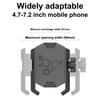 Multi-Angle Adjustment Motorcycle Phone Holder Scooter Phone Holder  For Bicycle Riding